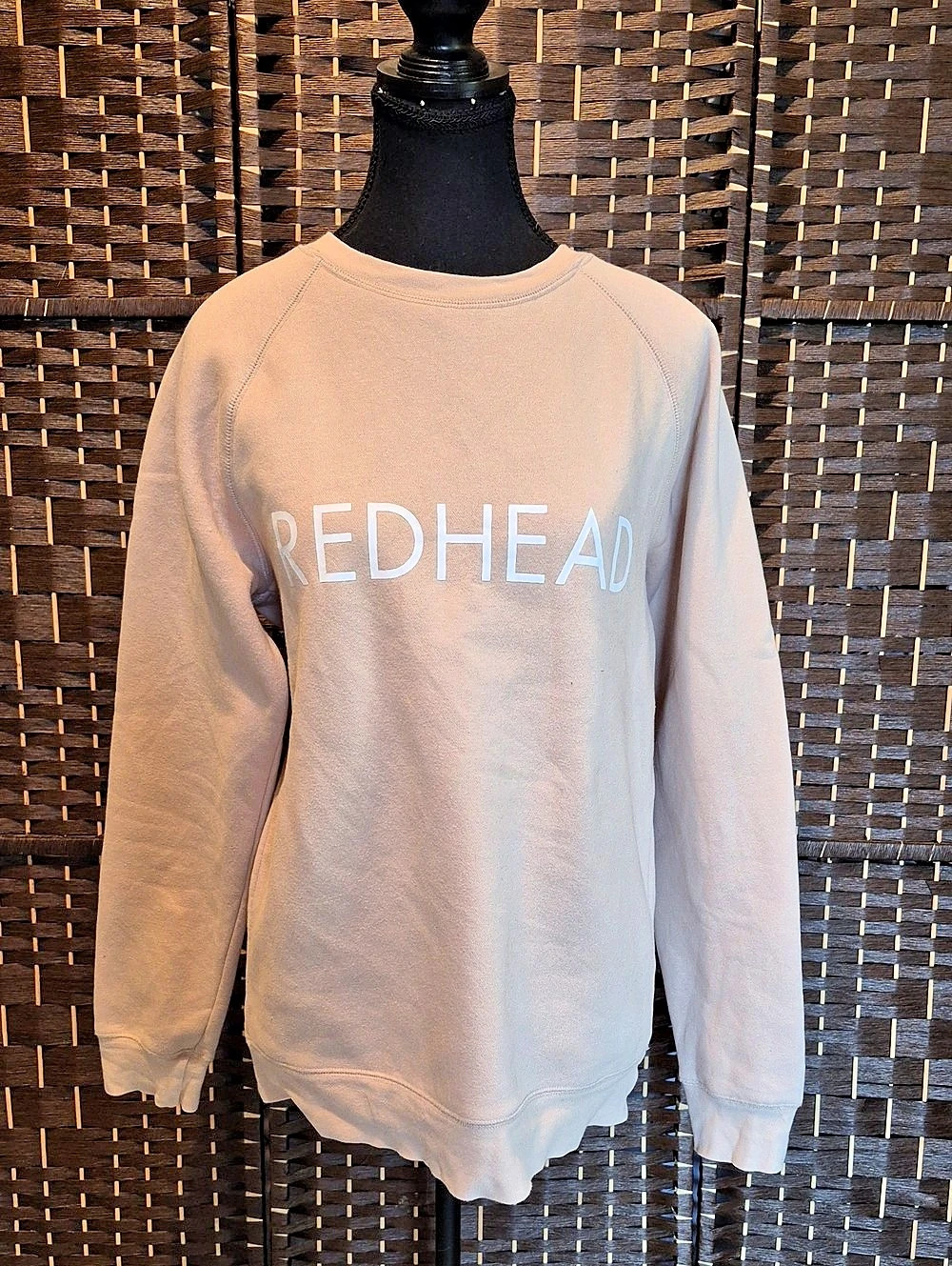Brunette The Label The Label REDHEAD Crewneck Sweatshirt Size Small/Medium